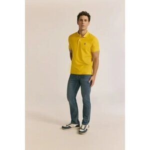 U.S. Polo Assn. Men's Performance Pique Polo Shirt X-L Classic Golf